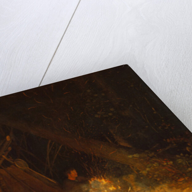 Camp Fire, 1880 by Winslow Homer