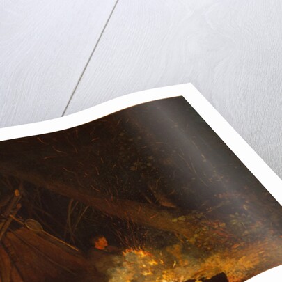 Camp Fire, 1880 by Winslow Homer