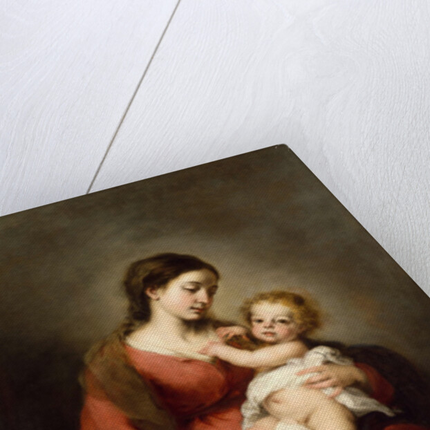 Virgin and Child, c.1670-72 by Bartolome Esteban Murillo