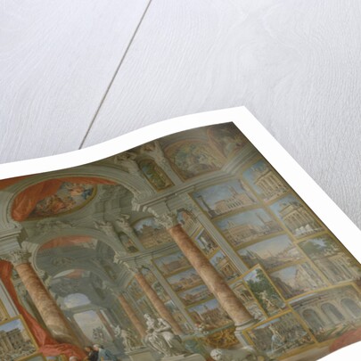 Modern Rome, 1757 by Giovanni Paolo Pannini or Panini