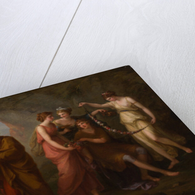 Telemachus and the Nymphs of Calypso, 1782 by Angelica Kauffman