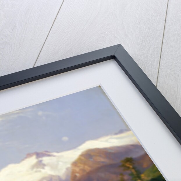 The Teton Range, 1897 by Thomas Moran