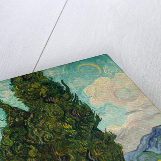 Cypresses, 1889 by Vincent van Gogh