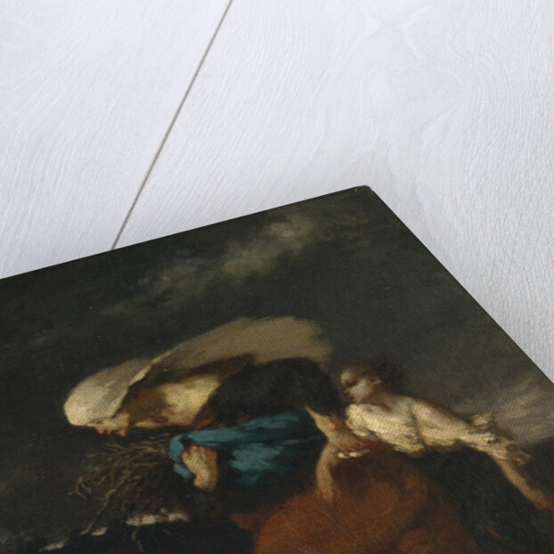 Retreat from the Storm, c.1846 by Jean-Francois Millet