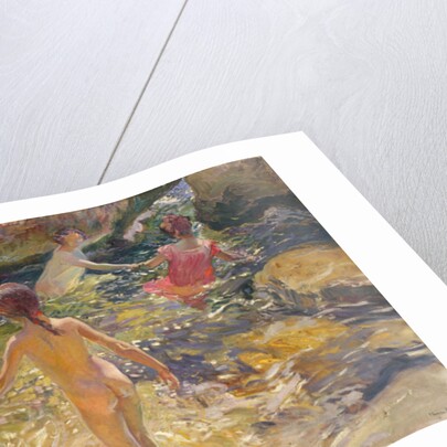 The Bath, Jávea, 1905 by Joaquin Sorolla y Bastida