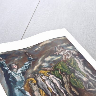 The Vision of Saint John, c.1609-14 by El Greco