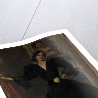 Señora de Sorolla in Black, 1906 by Joaquin Sorolla y Bastida