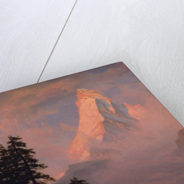 Sunrise on the Matterhorn, after 1875 by Albert Bierstadt