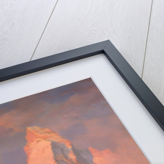 Sunrise on the Matterhorn, after 1875 by Albert Bierstadt