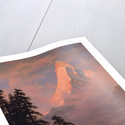 Sunrise on the Matterhorn, after 1875 by Albert Bierstadt