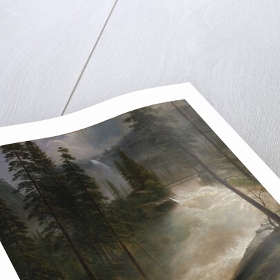 Nevada Falls, Yosemite, 1872 or 1873 by Albert Bierstadt
