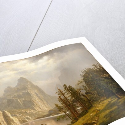 Merced River, Yosemite Valley, 1866 by Albert Bierstadt