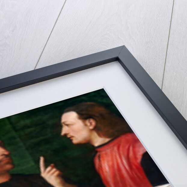 Cardinal Bandinello Sauli, His Secretary, and Two Geographers, 1516 by Sebastiano del (c.1485-1547) Piombo