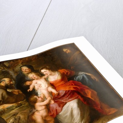 The Holy Family with Saints Francis and Anne and the Infant Saint John the Baptist, c.1635 by Peter Paul Rubens