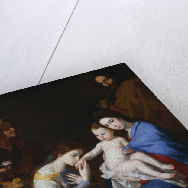 The Holy Family with Saints Anne and Catherine of Alexandria, 1648 by Jusepe de (1591-1652) Ribera