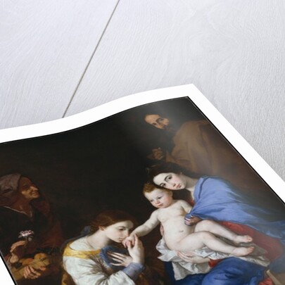 The Holy Family with Saints Anne and Catherine of Alexandria, 1648 by Jusepe de (1591-1652) Ribera