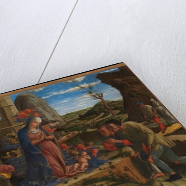 The Adoration of the Shepherds, c.1450 by Andrea Mantegna