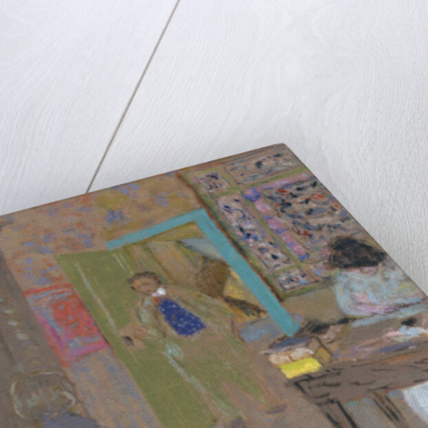 Interior at Saint-Jacut, 1909 by Edouard Vuillard