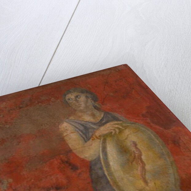 Standing woman holding a shield, c.50–40 B.C. by Roman Republican Period