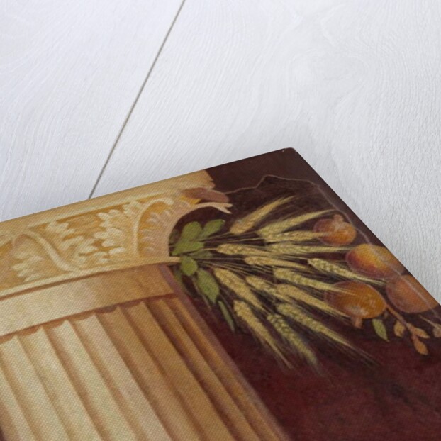 Wall painting fragment from the peristyle of a Villa at Boscoreale, c.50–40 B.C. by Roman Republican Period