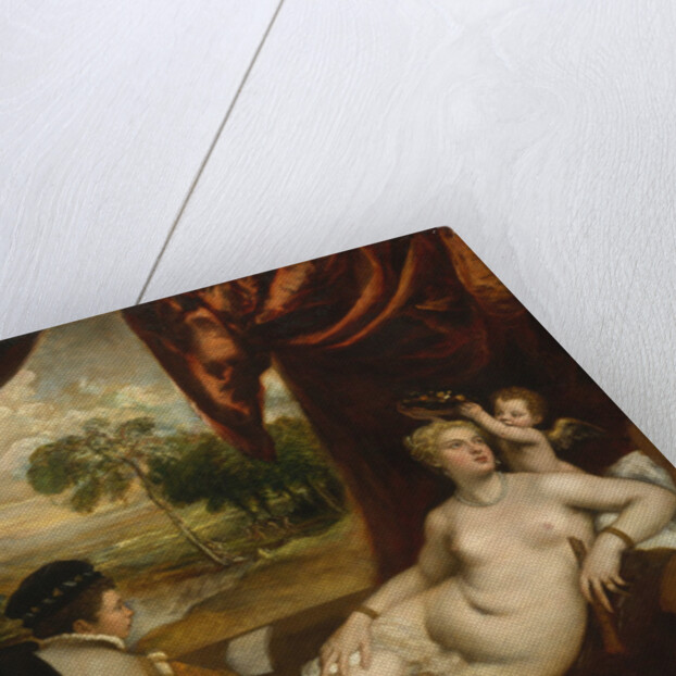 Venus and the Lute Player, c.1565-70 by Titian (c.1488-1576)