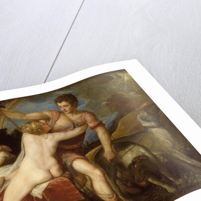 Venus and Adonis, c.1560 by Titian (c.1488-1576)