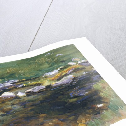 Brook and Meadow, c.1907 by John Singer Sargent