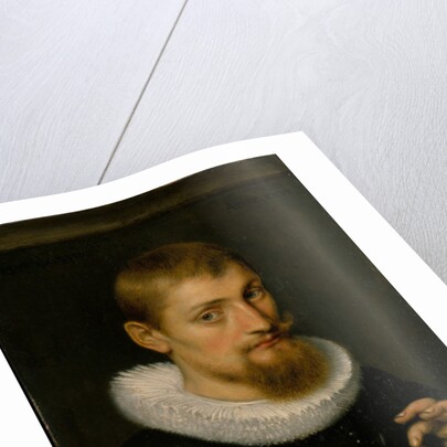 Portrait of a Man, Possibly an Architect or Geographer, 1597 by Peter Paul Rubens
