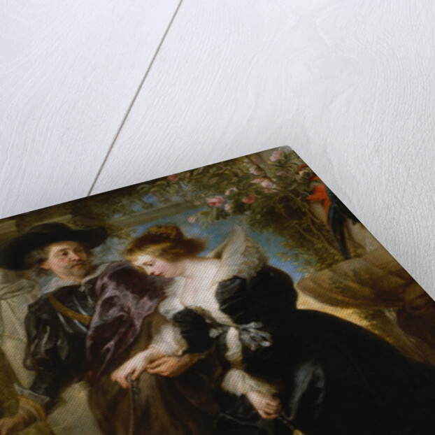 Rubens, His Wife Helena Fourment and Their Son Frans, c.1635 by Peter Paul Rubens