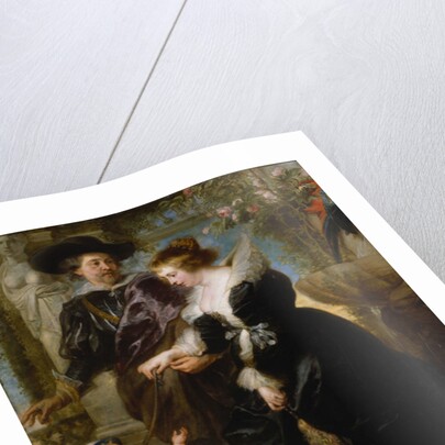 Rubens, His Wife Helena Fourment and Their Son Frans, c.1635 by Peter Paul Rubens