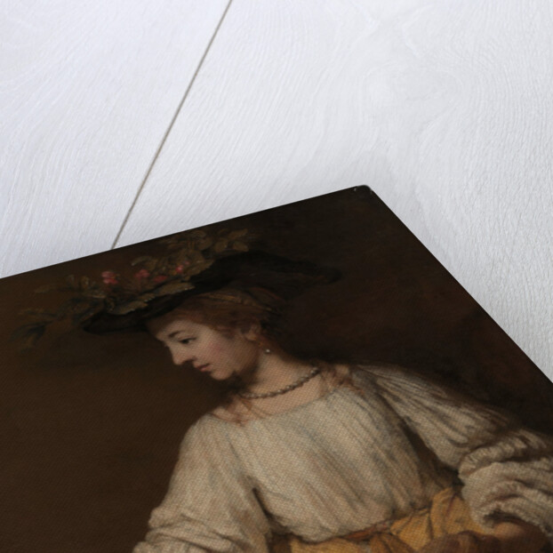 Flora, c.1654 by Rembrandt Harmensz. van Rijn