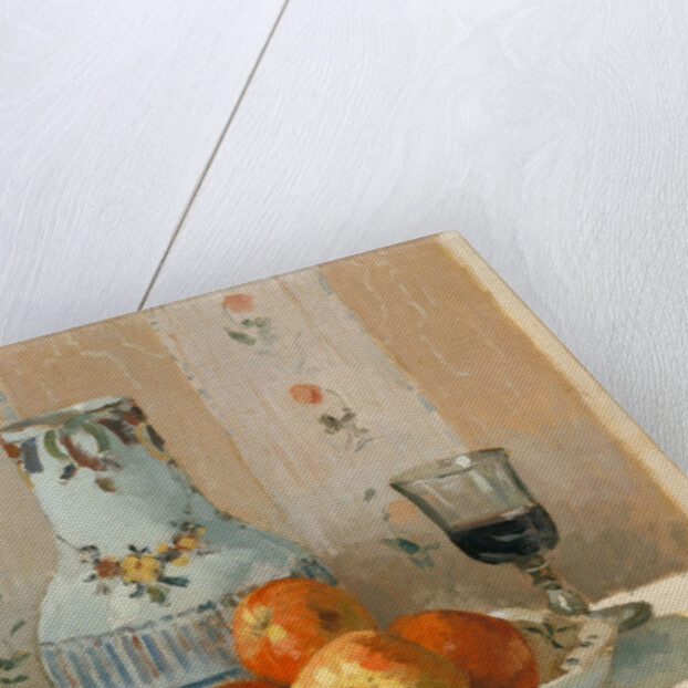 Still Life with Apples and Pitcher, 1872 by Camille Pissarro