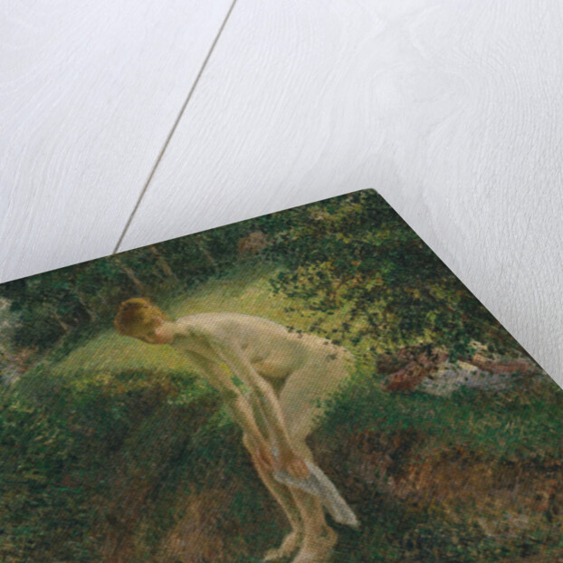 Bather in the Woods, 1895 by Camille Pissarro