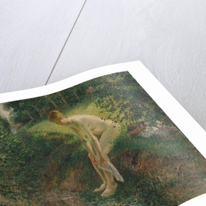 Bather in the Woods, 1895 by Camille Pissarro