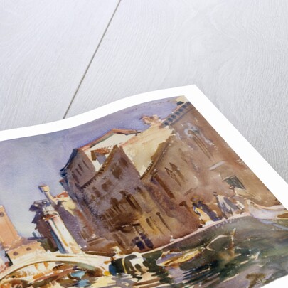 Venetian Canal, 1913 by John Singer Sargent