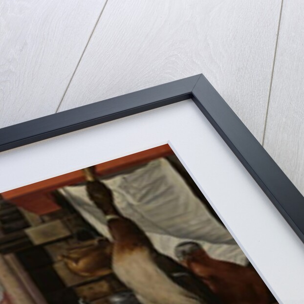 Kitchen Scene, with Jesus in the House of Martha and Mary in the background, 1569 by Joachim Beuckelaer or Bueckelaer