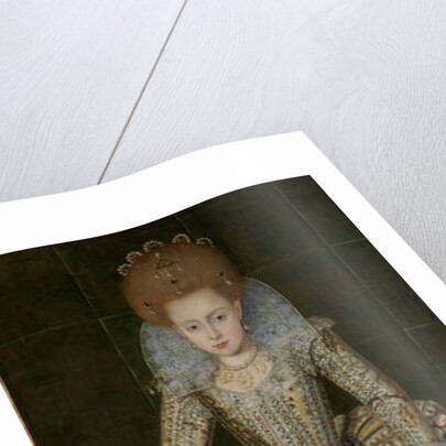 Princess Elizabeth, Later Queen of Bohemia, c.1606 by Robert the Elder Peake
