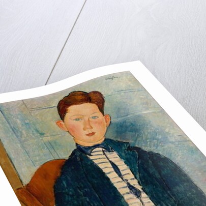 Boy in a Striped Sweater, 1918 by Amedeo Modigliani