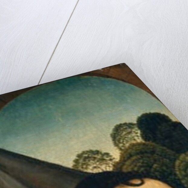 Young Woman with a Pink, c.1485-90 by Hans Memling