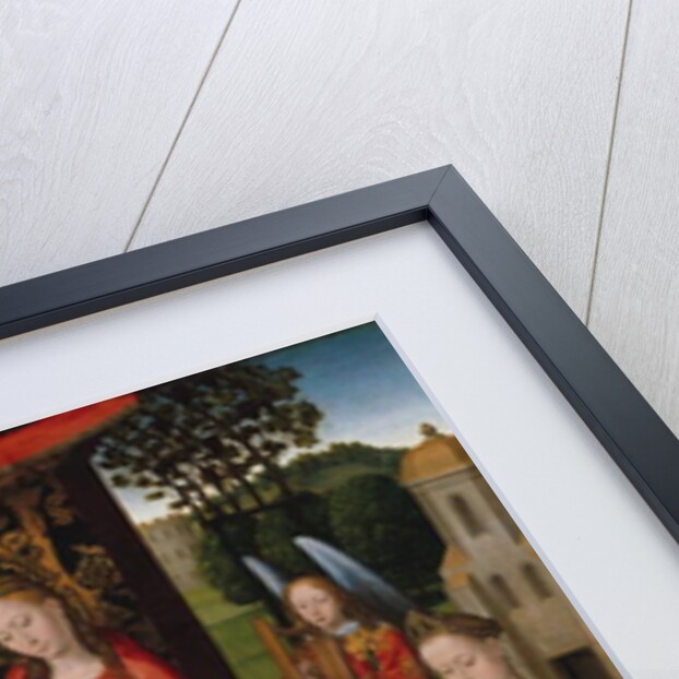 Virgin and Child with Saints Catherine of Alexandria and Barbara, 1480 by Hans Memling