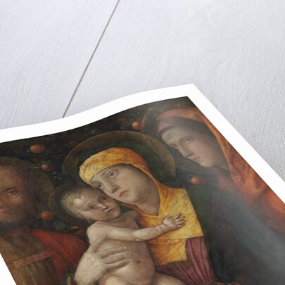 The Holy Family with Saint Mary Magdalen, c.1495-1500 by Andrea Mantegna