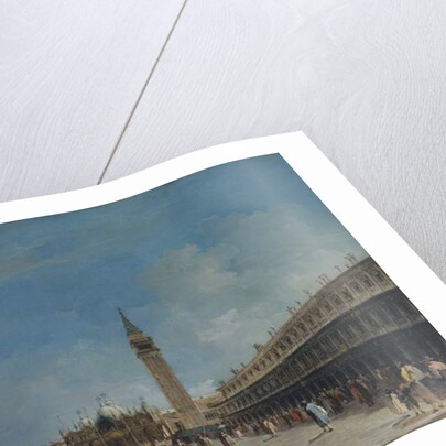Piazza San Marco, 1760 by Francesco Guardi