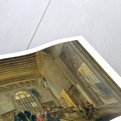 The Antechamber of the Sala del Maggior Consiglio, c.1765-68 by Francesco Guardi