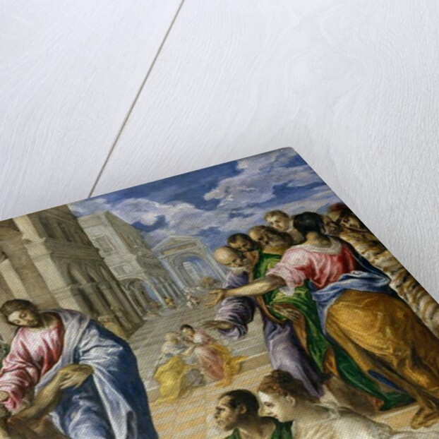 Christ Healing the Blind, c.1570 by El Greco