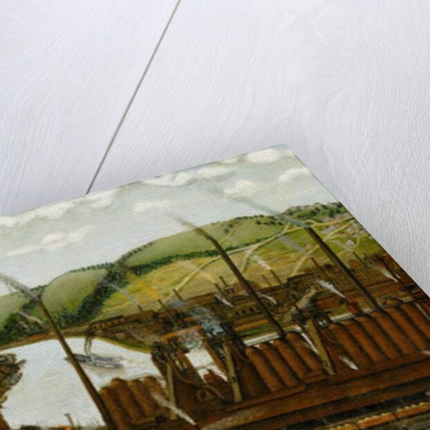 The Monongahela River Valley, Pennsylvania, 1931 by John Kane