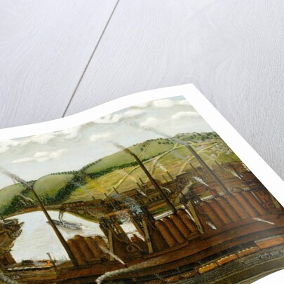 The Monongahela River Valley, Pennsylvania, 1931 by John Kane