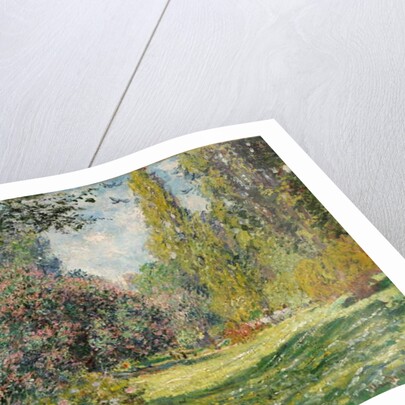Landscape: The Parc Monceau, 1876 by Claude Monet
