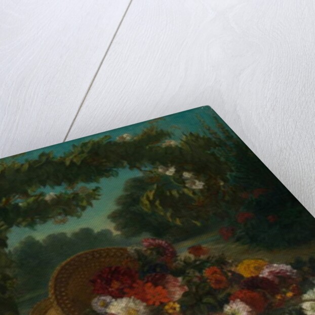 Basket of Flowers, 1848-49 by Ferdinand Victor Eugene Delacroix