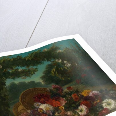 Basket of Flowers, 1848-49 by Ferdinand Victor Eugene Delacroix