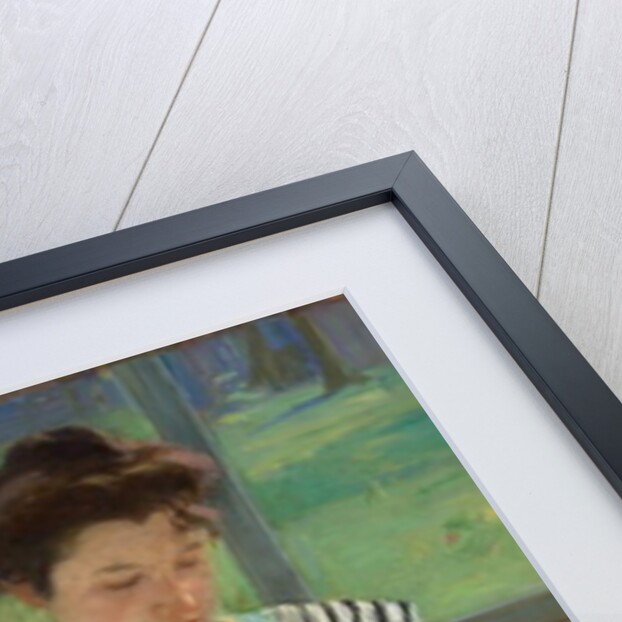 Young Mother Sewing, 1900 by Mary Stevenson Cassatt